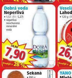 Norma Dobrá voda neperlivá nabídka
