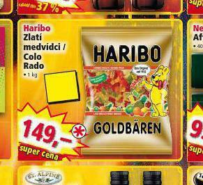 Norma Haribo zlatí medvídci / colo rado nabídka