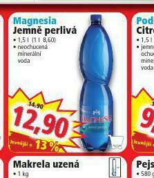 Norma Magnesia jemně perlivá nabídka