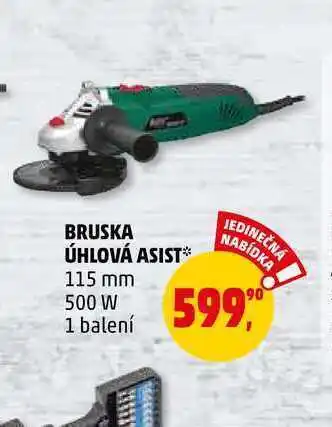 Penny Market Bruska úhlová asist, 1 balení nabídka