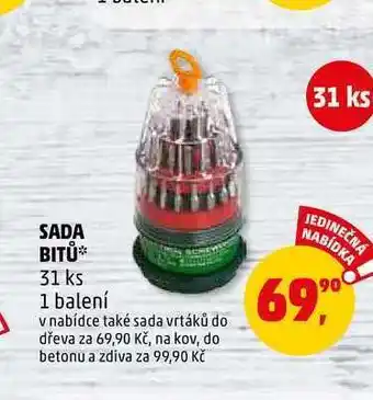 Penny Market Sada bitů, 31 ks nabídka