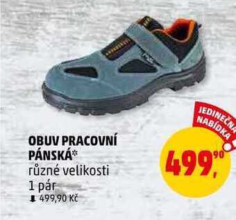 Penny Market Obuv pracovní pánská, 1 pár nabídka