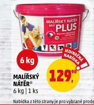 Malířský nátěr, 6 kg