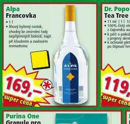 Norma Alpa francovka nabídka