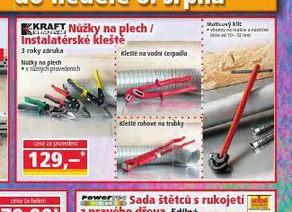 Norma Instalaterské kleště nabídka