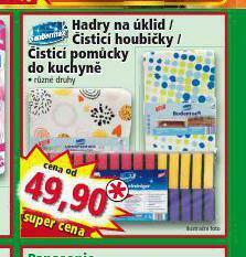 Norma Hadry na úklid, čistící houbičky nabídka