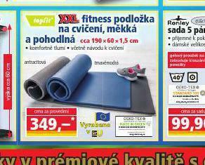 Fitness podložka