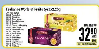 Tamda Foods Teekanne world of fruits @20x2,25g nabídka