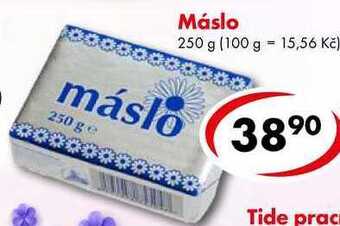 CBA Máslo, 250 g nabídka