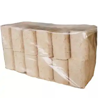 Dřevěné brikety ruf - dub/ buk, 10 kg...