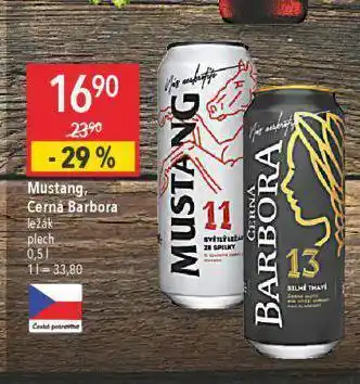 Globus Pivo mustang nabídka