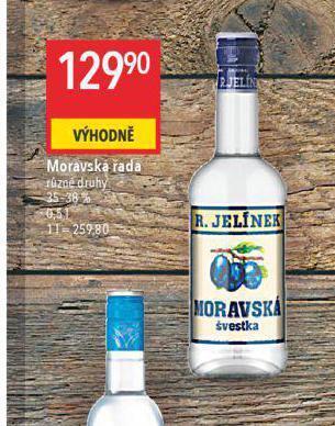 Globus Moravská řada nabídka