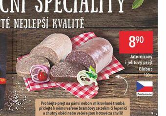 Globus Jaternicový prejt nabídka