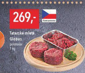 Globus Tatarské mleté nabídka