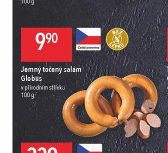Globus Jemný točený salám nabídka