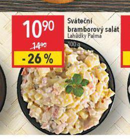 Sváteční bramborový salát