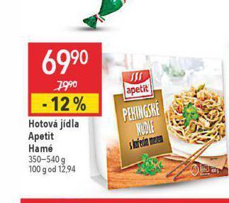 Globus Hotová jídla apetit hamé nabídka