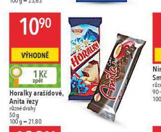 Globus Horalky arašídové nabídka