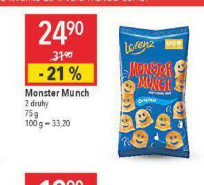 Globus Monster munch nabídka