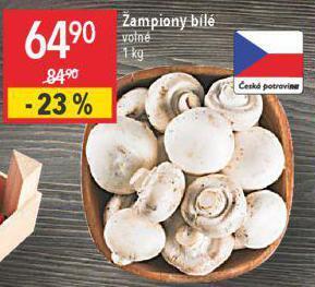 Globus Žampiony bílé nabídka