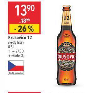 Globus Pivo krušovice nabídka