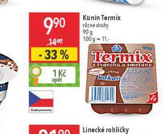 Globus Kunín termix nabídka