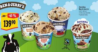 Albert Ben & jerry´s zmrzlina nabídka