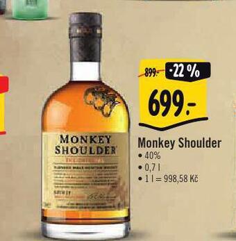 Albert Monkey shoulder nabídka