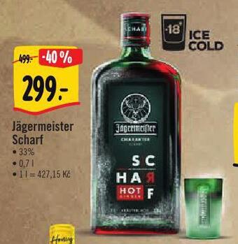 Albert Jägermeister scharf nabídka