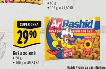 Albert Kešu solené nabídka