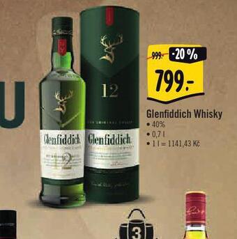 Albert Glenfiddich whisky nabídka