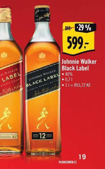 Albert Johnnie walker black label nabídka