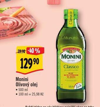 Albert Monini olivový olej nabídka