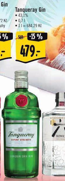 Albert Tanqueray gin nabídka