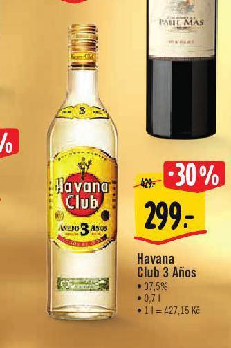 Albert Havana club 3 anos nabídka