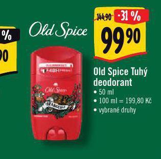 Albert Old spice tuhý deodorant nabídka