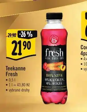Albert Teekanne fresh nabídka