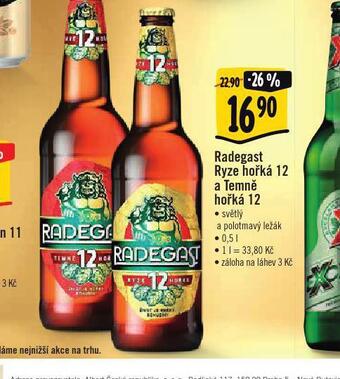 Albert Pivo radegast temně hořká 12 nabídka