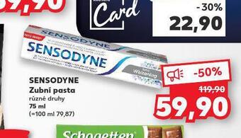 Kaufland Sensodyne zubní pasta nabídka