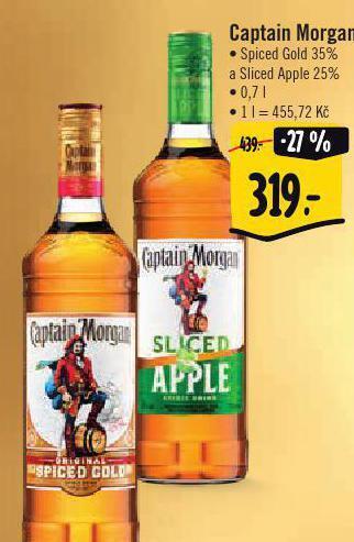 Albert Captain morgan nabídka