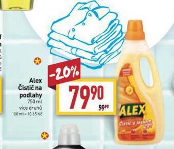 Billa Alex čistič na podlahy nabídka