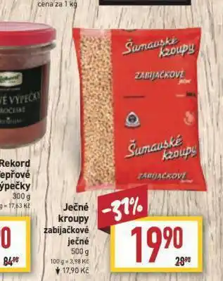 Billa Ječné kroupy nabídka
