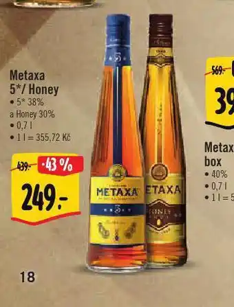 Albert Metaxa 5* / honey nabídka