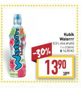 Billa Kubík waterrr nabídka