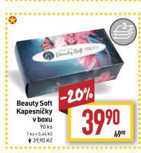 Billa Beauty soft kapesníčkyv boxu nabídka