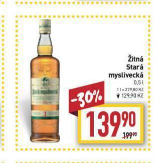Billa Žitná stará myslivecká nabídka