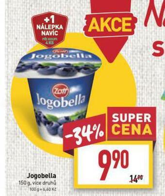 Billa Jogobella nabídka