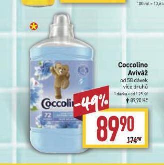 Billa Coccolino aviváž nabídka