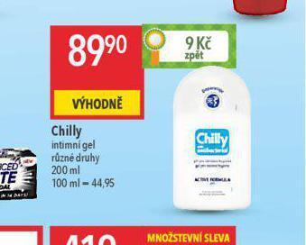 Globus Chilly intimní gel nabídka