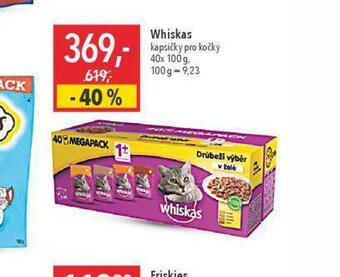 Globus Whiskas kapsičky pro kočky nabídka